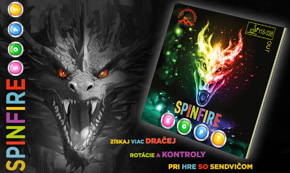Spinfire SOFT - viac rotácie, kontroly!